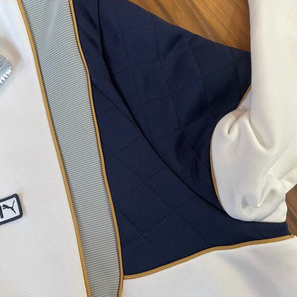 Puma Men’s XL T7 Spezial Track ‘71 Track Jacket 578966-01 White / Navy / Gray - Picture 5 of 10